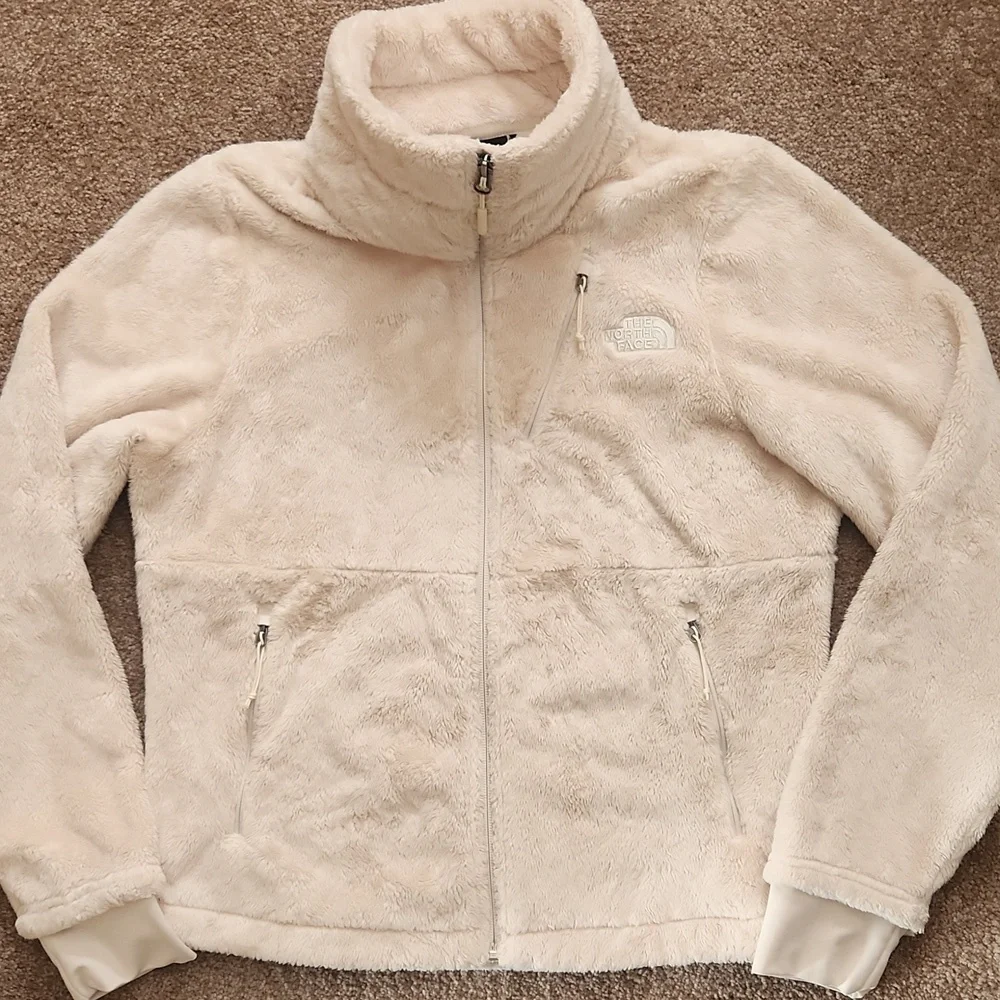 The North Face Osito Flow Fleece Full Zip - Cream - Picture 1 of 13